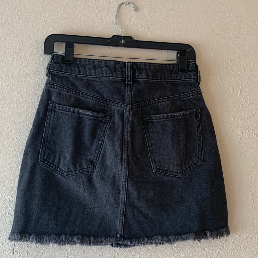 Free people denim skirt